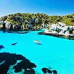 Miravent Terraza Y Jardin Frente Al Mar Menorca شقة *