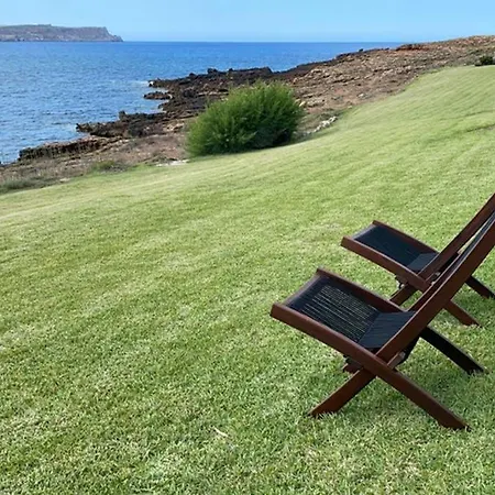アパート Miravent Terraza Y Jardin Frente Al Mar Menorca *