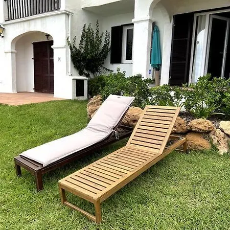 アパート Miravent Terraza Y Jardin Frente Al Mar Menorca *