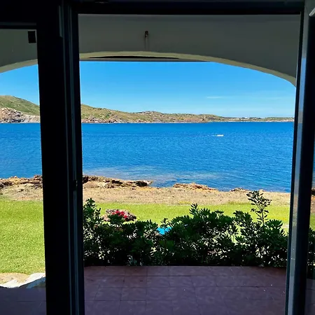 Miravent Terraza Y Jardin Frente Al Mar Menorca Apartamento